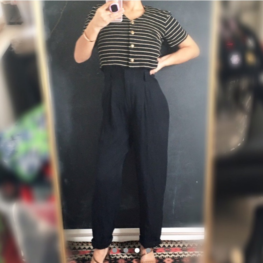 90’s Menu jumpsuit Vintage size 8 fits like a S - Picture 2 of 16